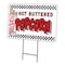Signmission Popcorn Yard Sign & Stake outdoor plastic coroplast window, C-2436-DS-Popcorn C-2436-DS-Popcorn - alternate 1